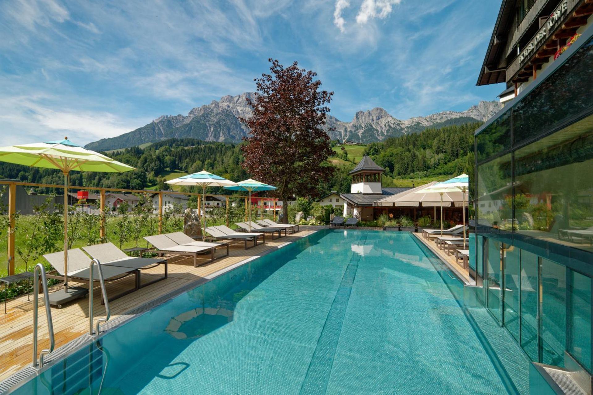 Hotel Der Loewe Lebe Frei Leogang Exterior photo