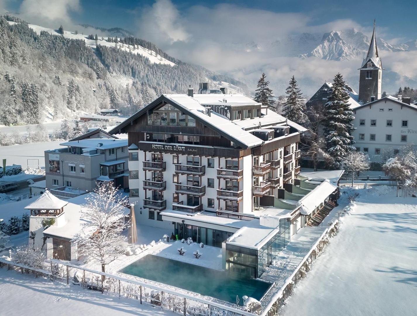 Hotel Der Loewe Lebe Frei Leogang Exterior photo